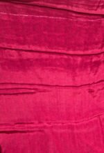 Linen Cotton Saree with Elegant Floral Border Design - Image 3